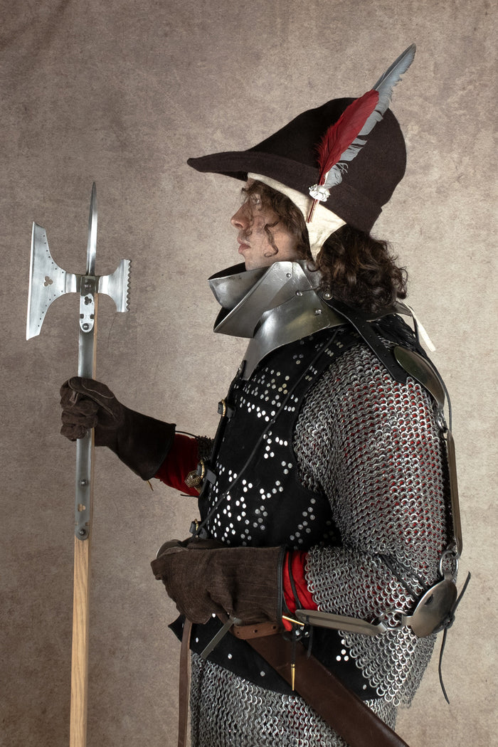 15e eeuwse bevor, ongepolijst, 1.2 mm