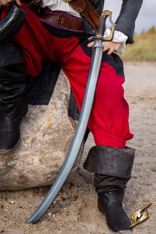 Gebogene LARP Säbel, 85 cm