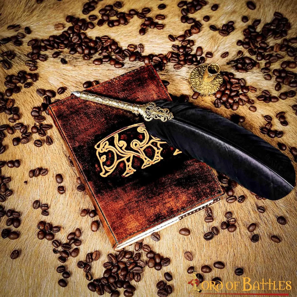 Carte din piele porc celtic Knochnagael