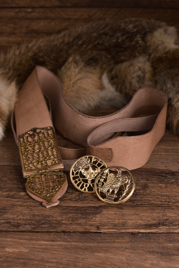 Romeinse riem Castrum Zugmantel, bruin
