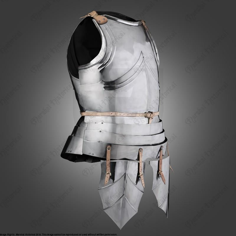 Vollständiger gotischer Kürass, 1,2 mm