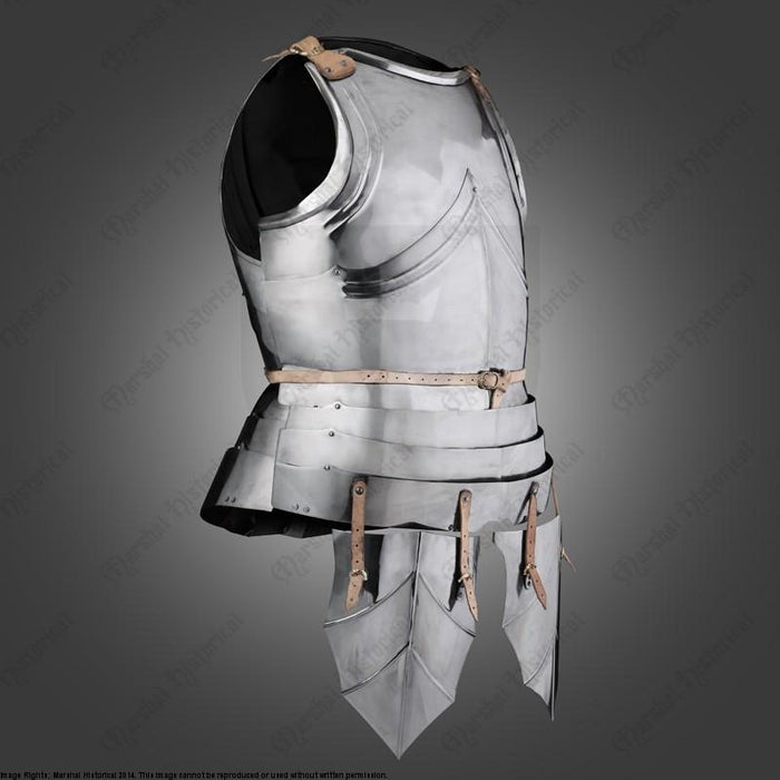 Vollständiger gotischer Kürass, 1,2 mm