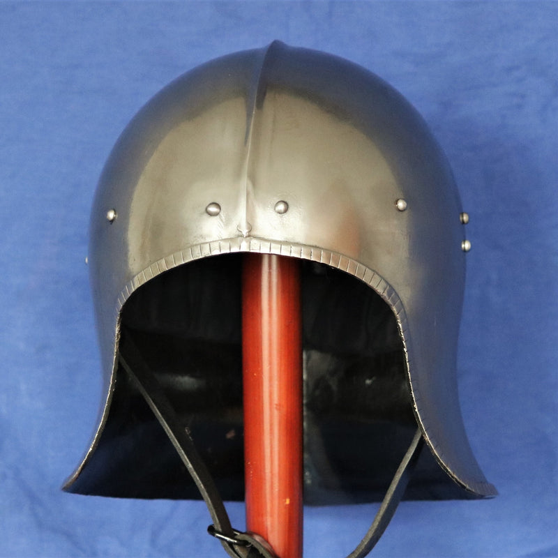 Casque sallet Franz, 1,2 mm