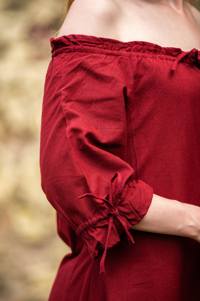 Abito da festival Melisande, rosso
