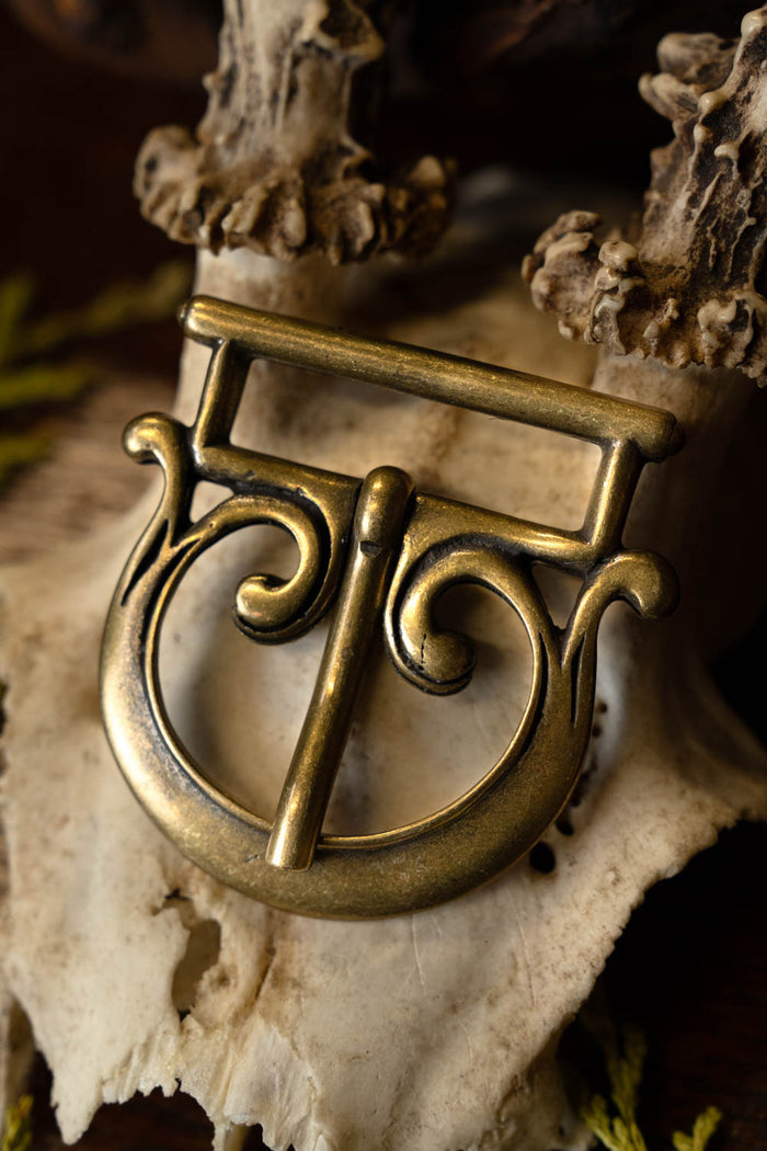 Rzymska klamra pasa, II wiek n.e., mosiądz