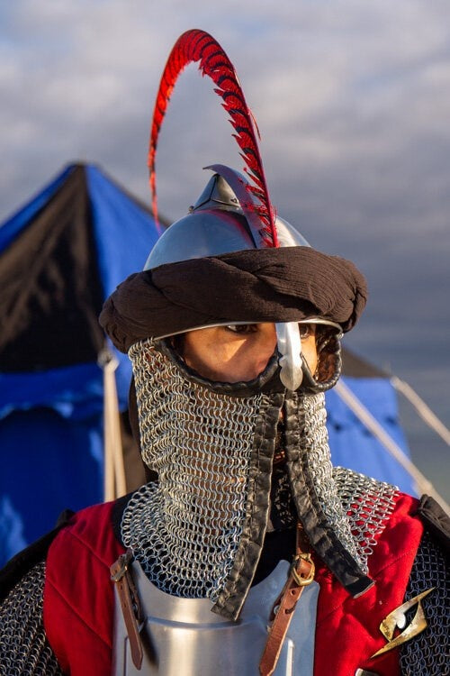 Perzische tulband, zwart