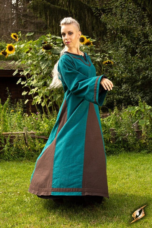 Robe Viking Astrid, azur-brun