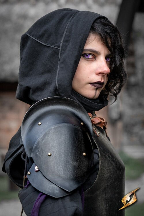Armure féminine Renegade, épaulières, 1 mm