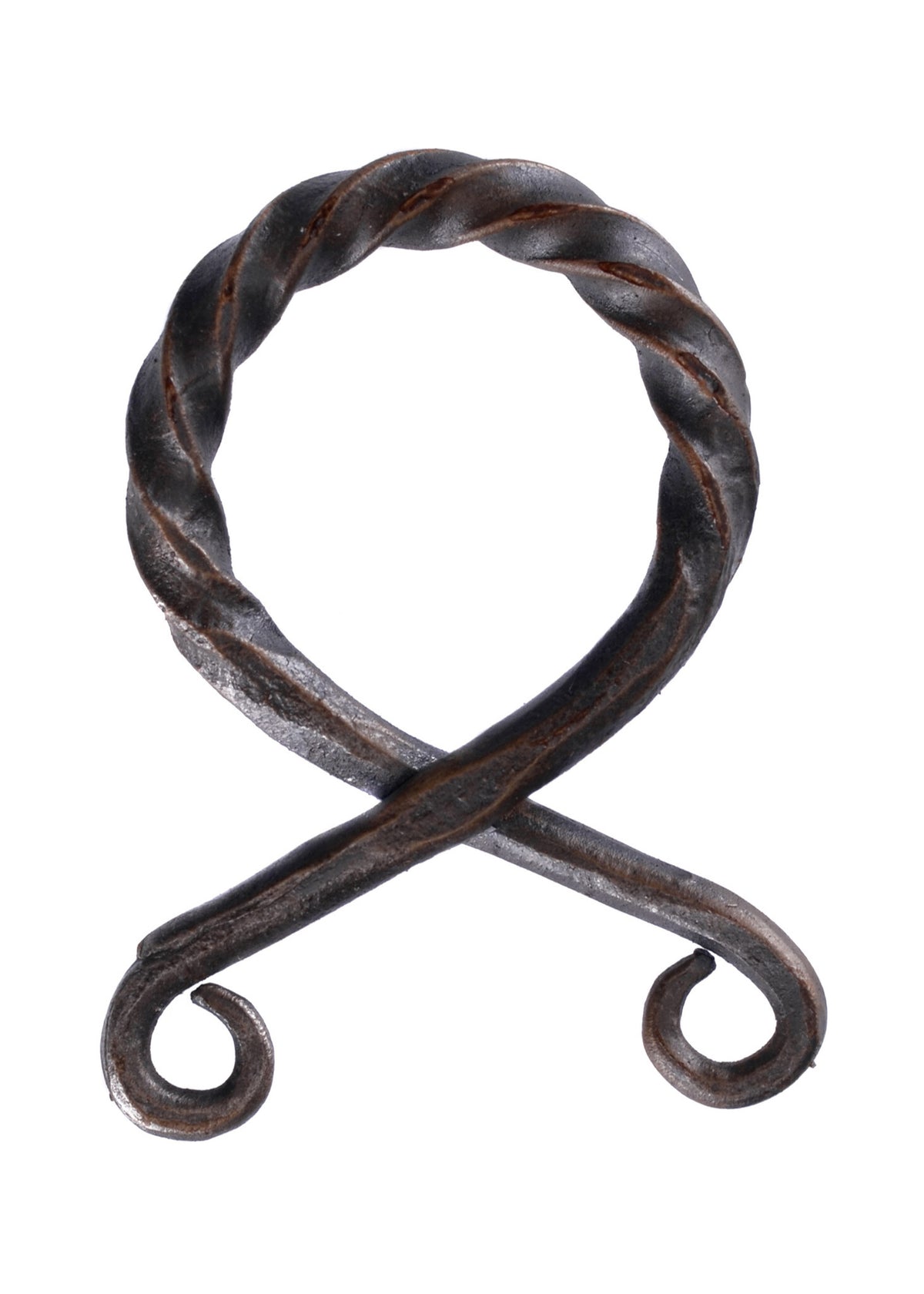 Trolkruis, gedraaid, S, ijzer