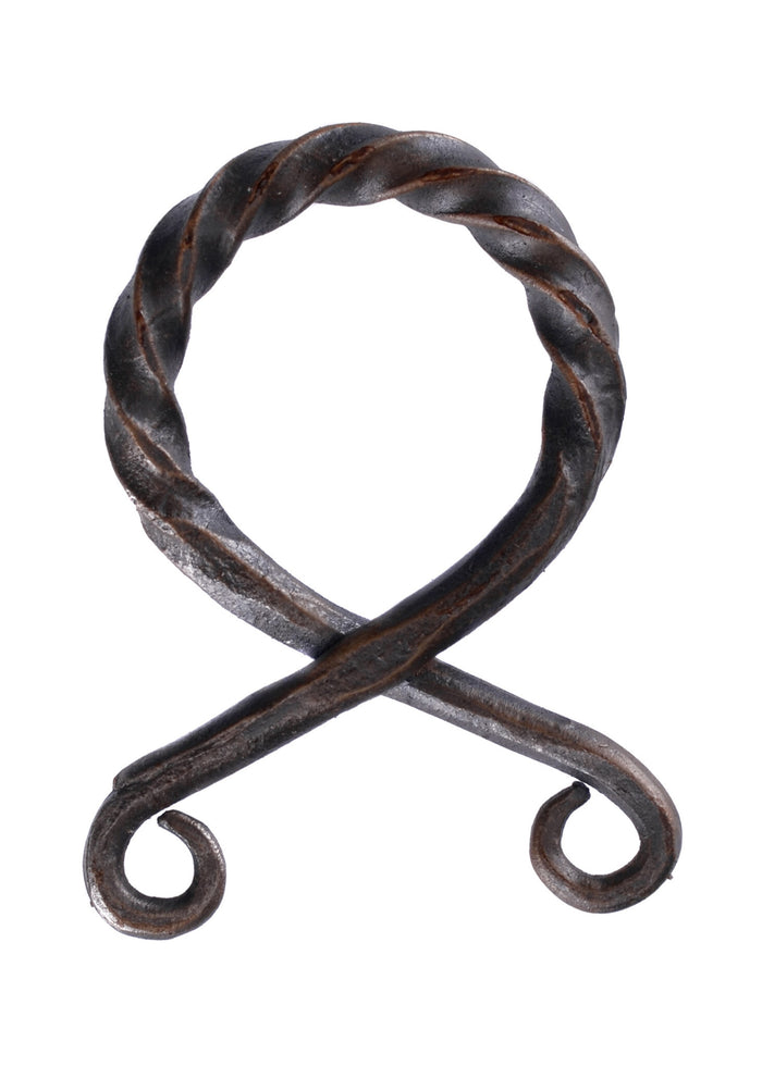 Trolkruis, gedraaid, S, ijzer