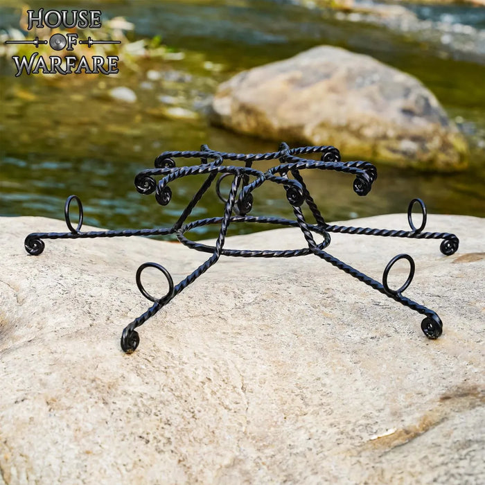 Support pour cinq cornes à boire