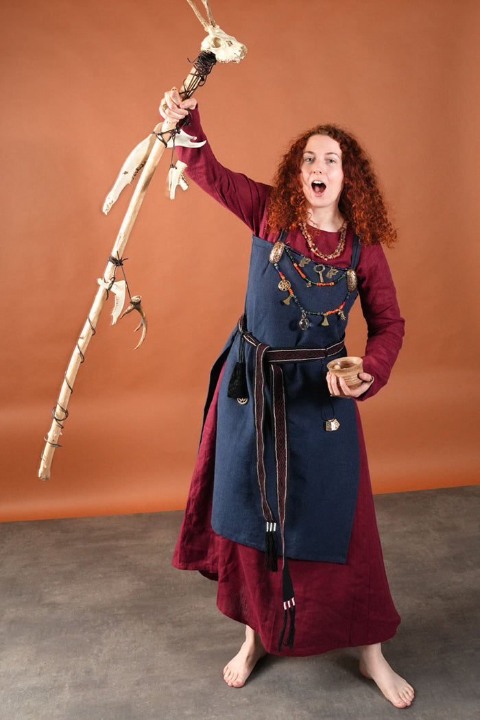 Suknia wisząca Frida, niebieska