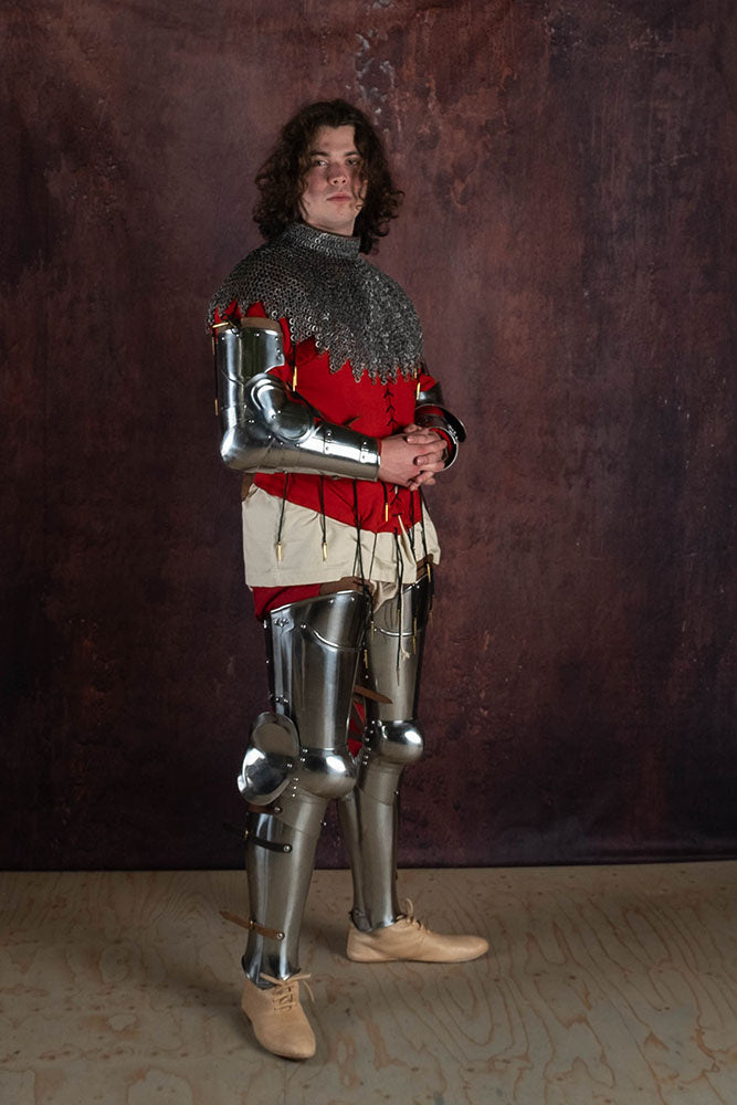 Vambraces, armpansar, 1450–1550, 1,6 mm