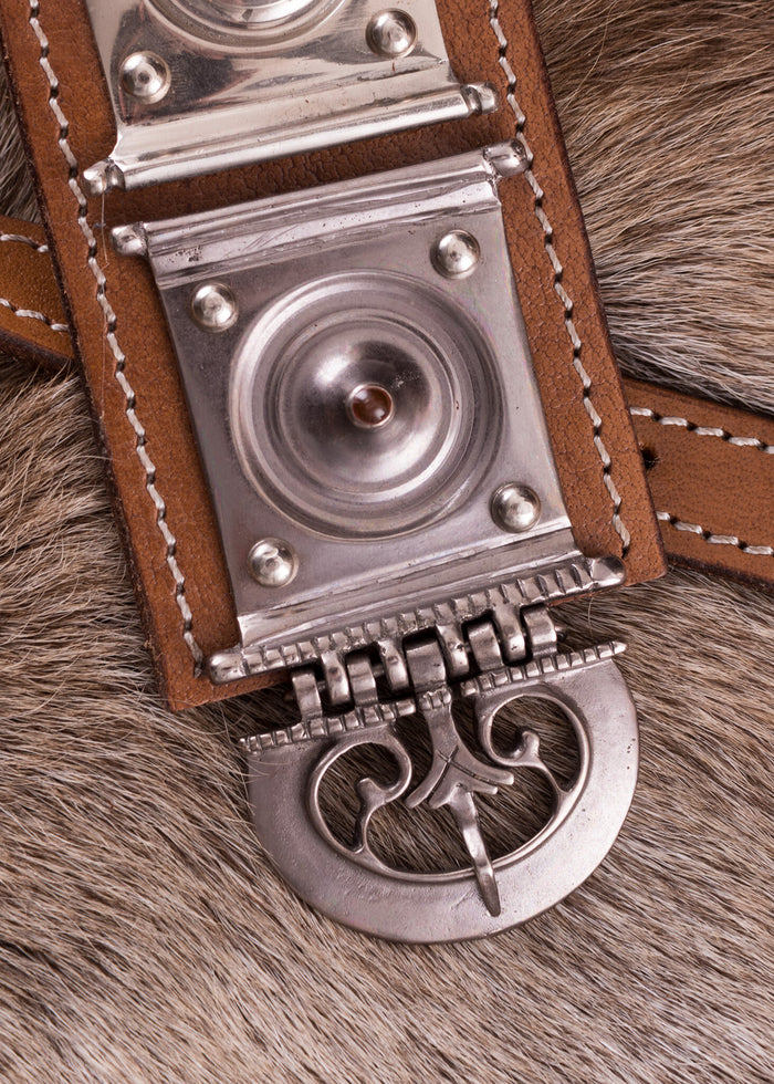 Rzymski balteus Rheingönheim z emalią, 134 cm, brązowy