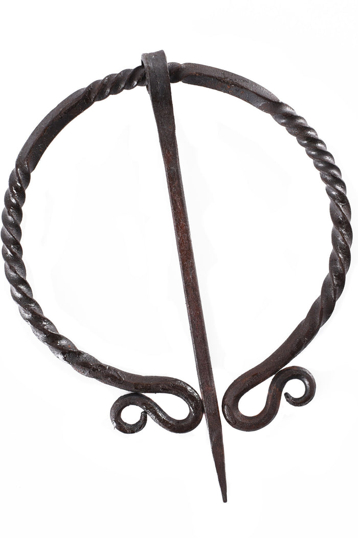 Historisk ringfibula, järn
