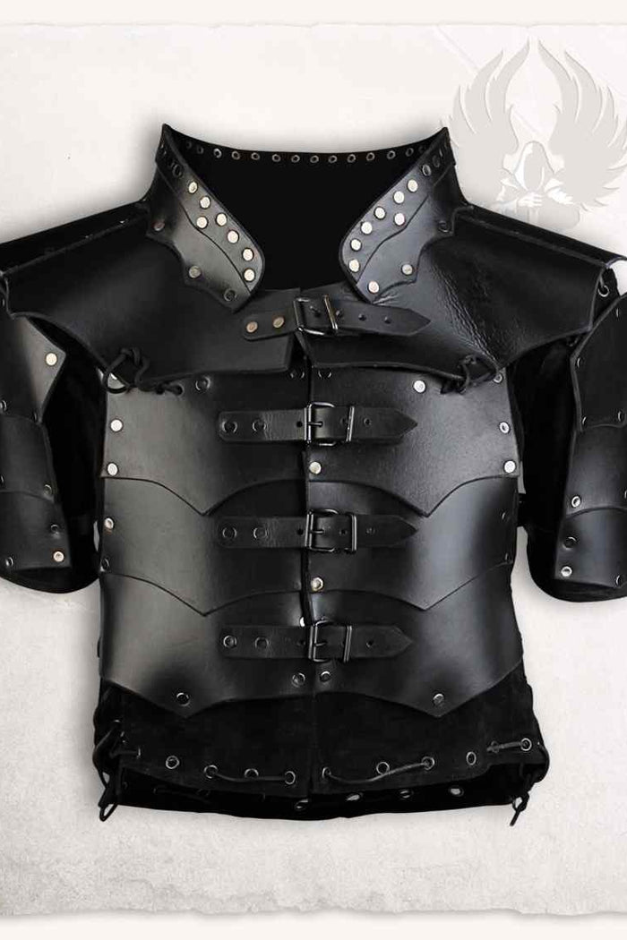 Leder kuras Rasmus, zwart