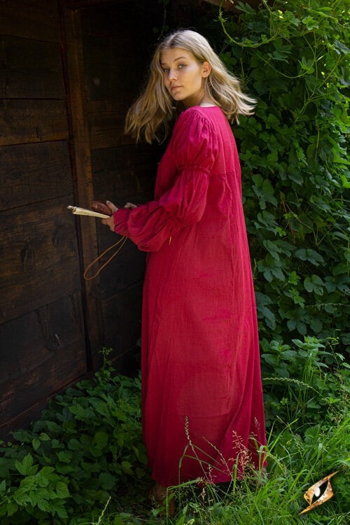 Renæssancekjole Lucretia, rød