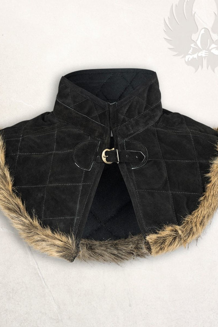 Col gambison Nimue en laine, noir