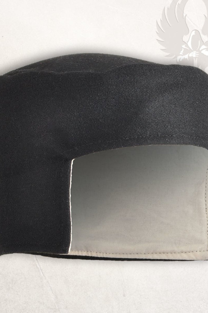 Renaissance Mütze Rafael, Wollmischung, schwarz