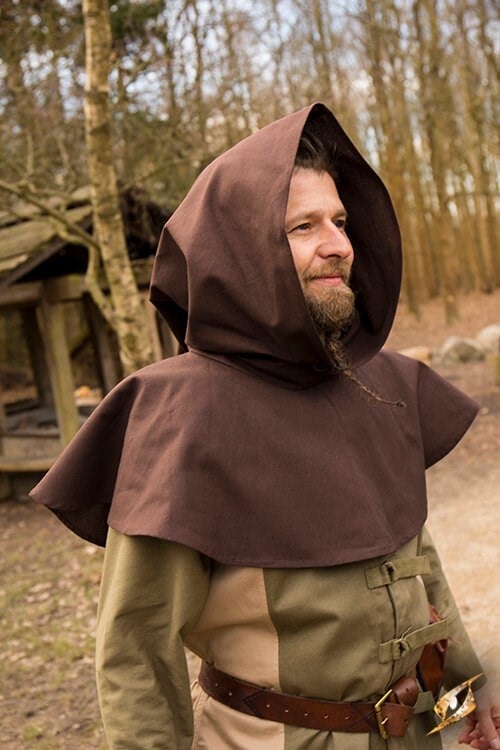 Capiroto medieval Walt, marrón
