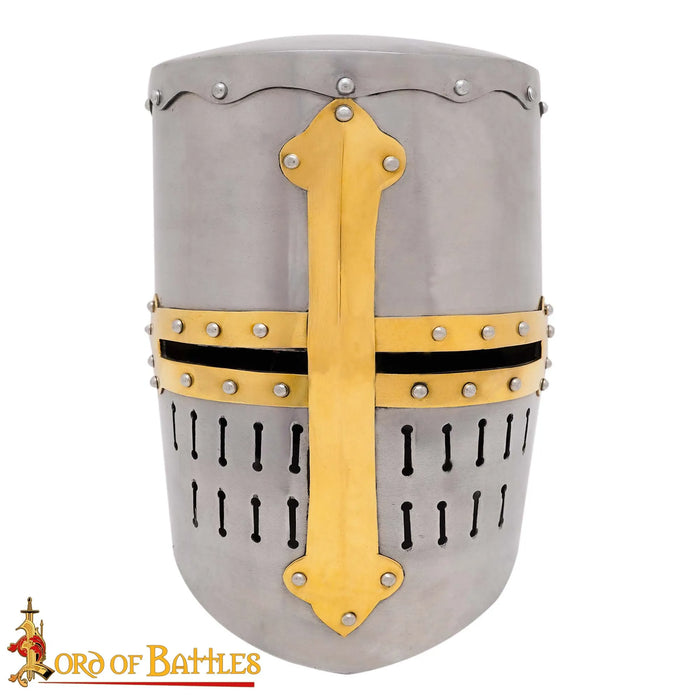 Early 13th century crusader helmet, 1.6 mm