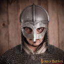 Casco vikingo Gjermundbu, patinado, 1,6 mm
