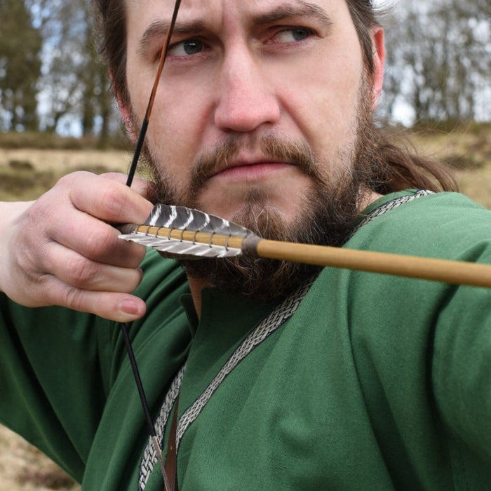 Birka-tunika Knut, korte ærmer, grøn