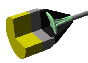 Punta de flecha LARP plana