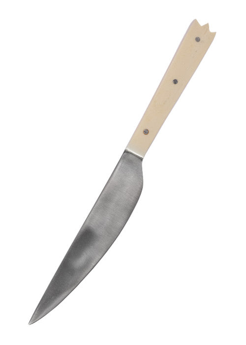 15e eeuws eetmes 19 cm, roestvrij staal
