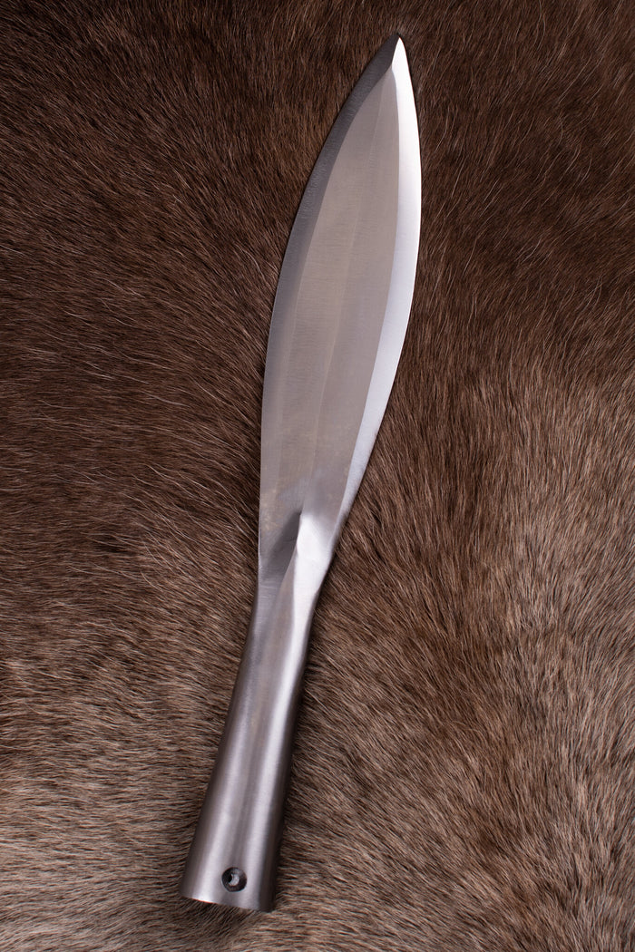 Bladvormige speerpunt, ca. 31.5 cm, semi-scherp