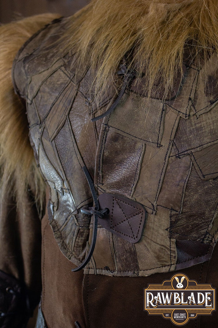 Falcon Leather Jerkin, brown