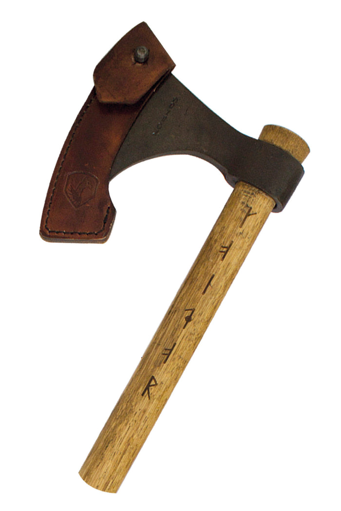 Valhalla Viking baardbijl, type B, scherp