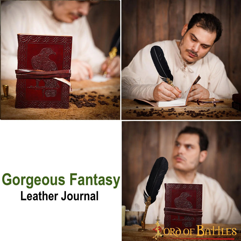 Libro de cuero águila