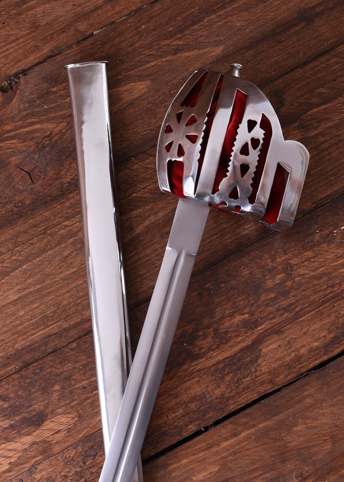 Broadsword cu coș Culloden, coș Glasgow, semi-ascuțit