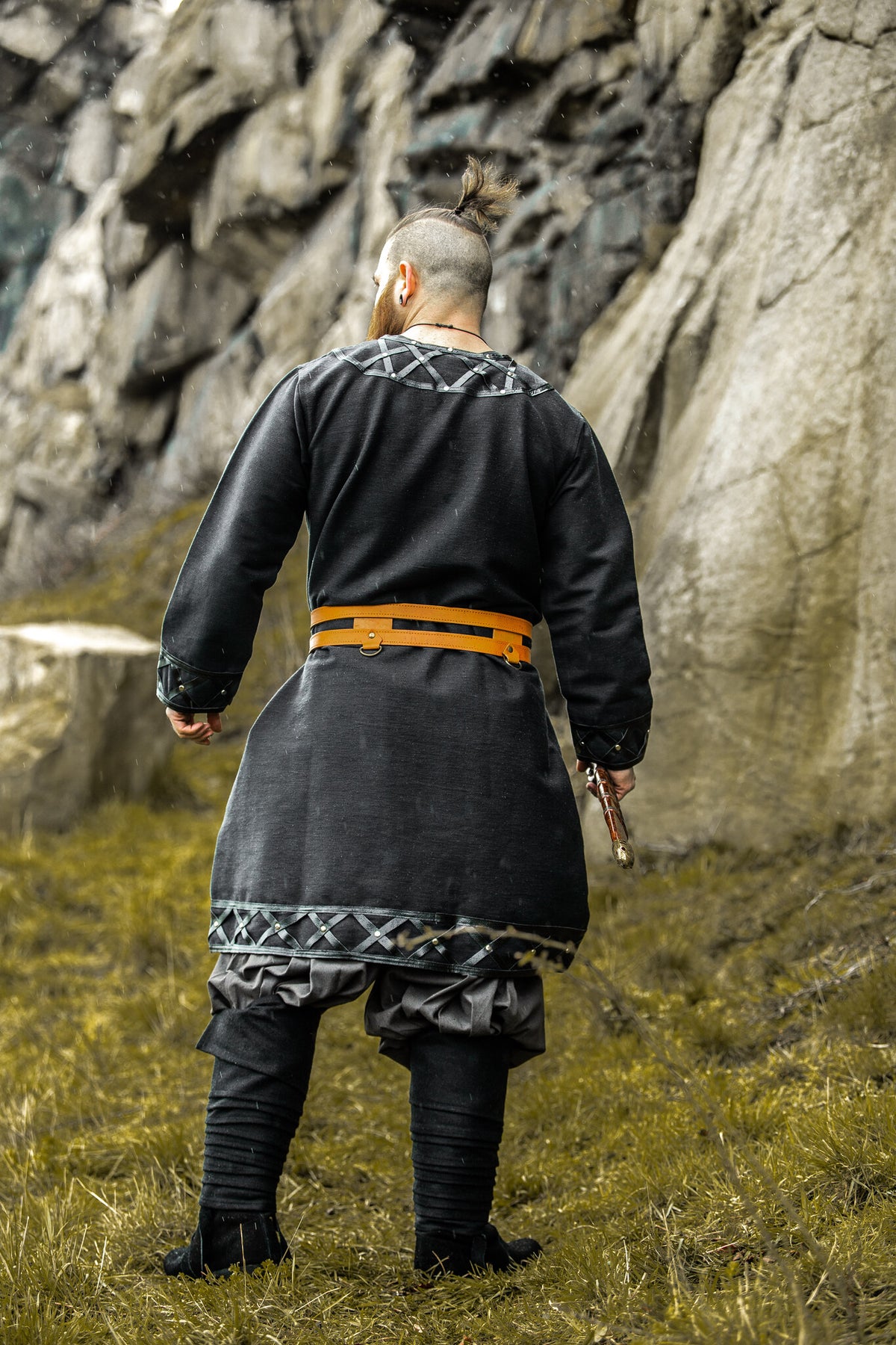 Tunic Viking Jarl Ragnvald, black