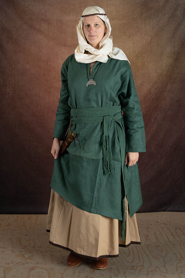 Waist band Colet, green, 3.2 m