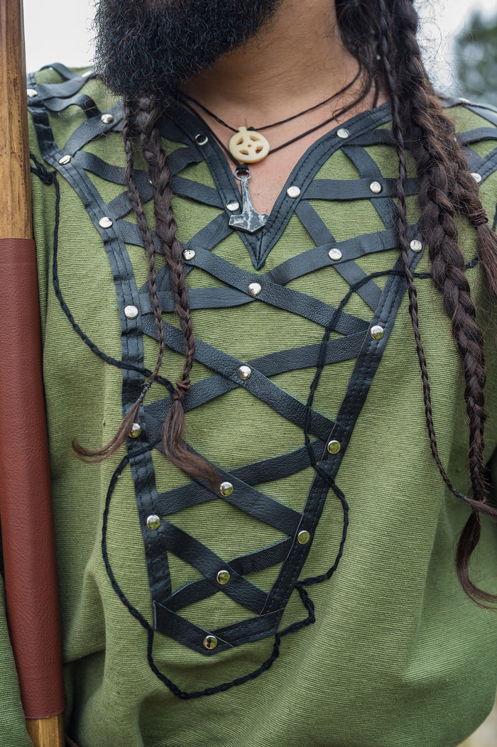 Tunika Viking Jarl Ragnvald, grønn