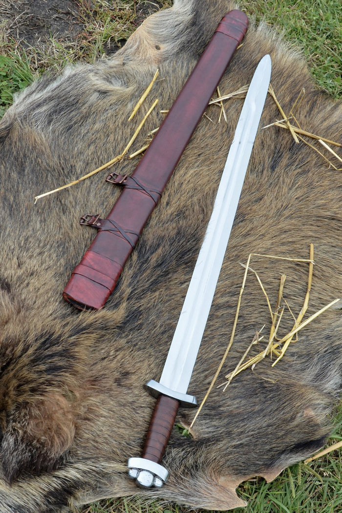 Espada vikinga Godfred, semi-afilada