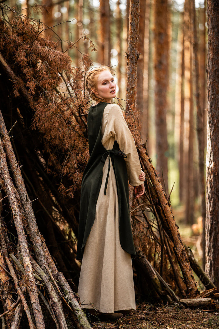 Okrycie wierzchnie Sigrid, zielone