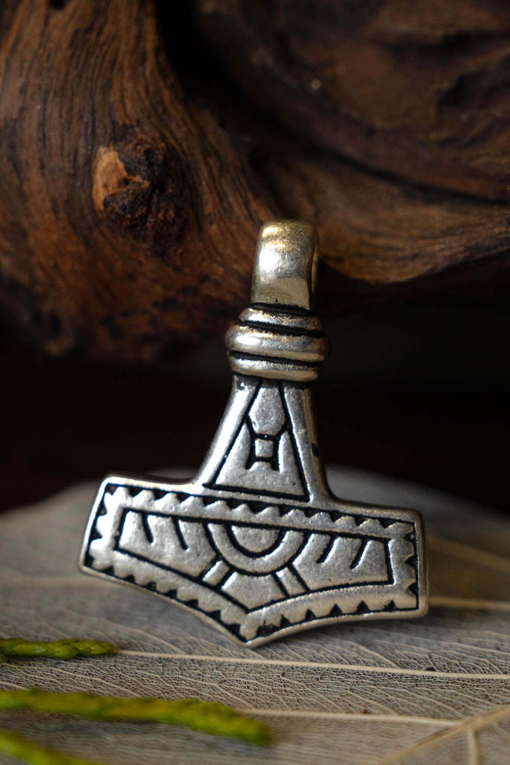 Martillo de Thor de Gotland, bronce plateado