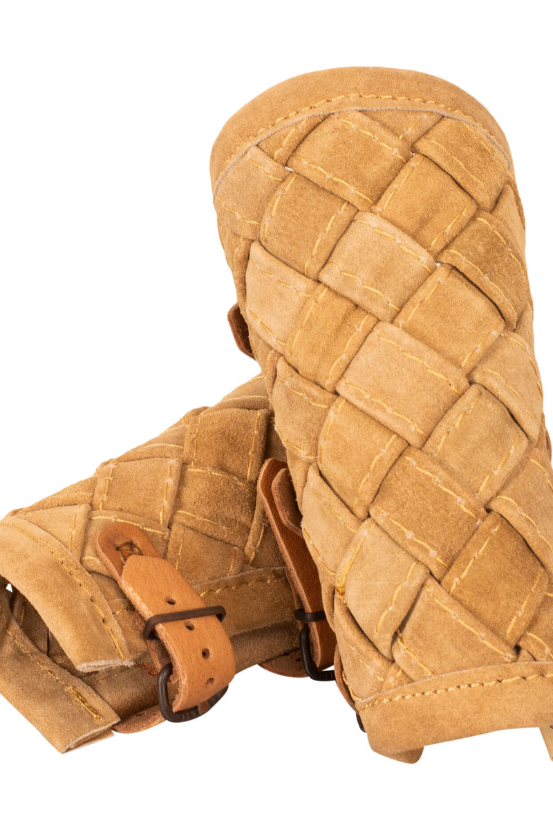 Sigurd Wikinger-Bracers, Unterarmschützer, sandfarben