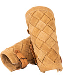Sigurd vikingabracers, underarmsskydd, sandfärg
