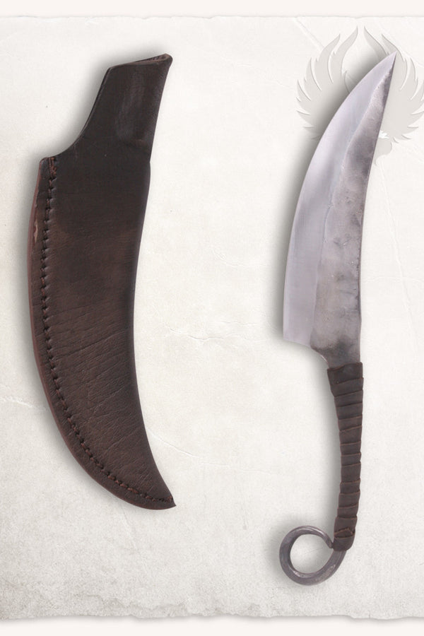 Celtic knife Glen, M, stainless steel, semi-sharp