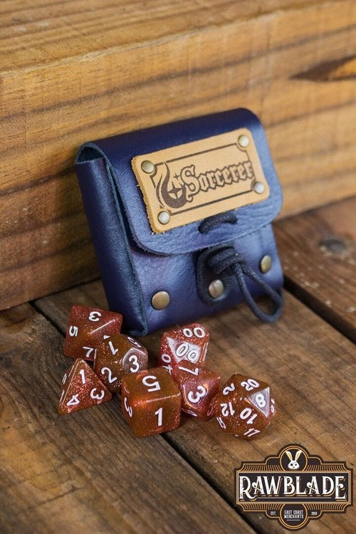 Dice bag with dice set, Sorcerer