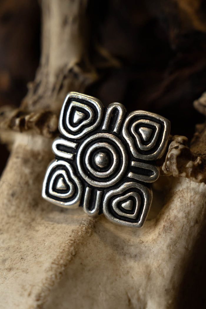 Arabic Viking jewel, silvered