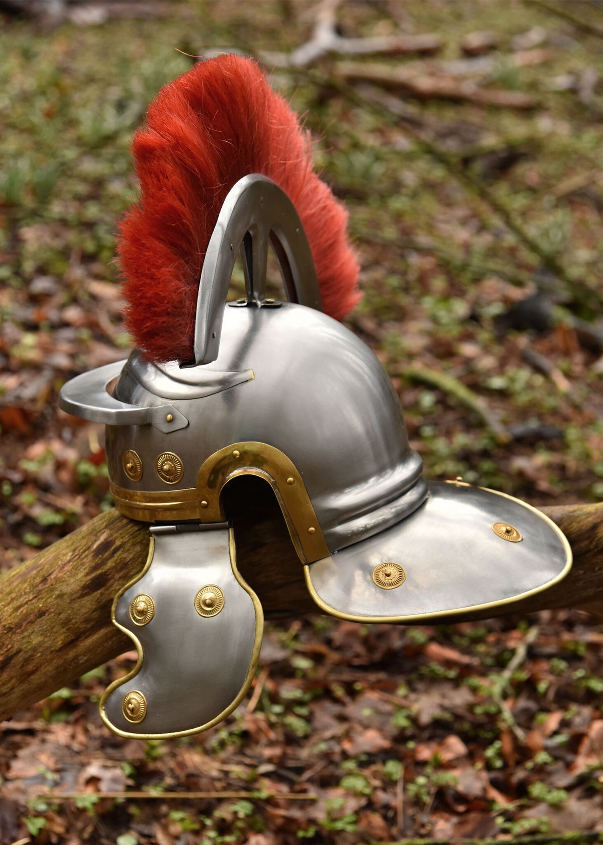 Rzymski hełm centuriona, Weisenau, 1–1,2 mm