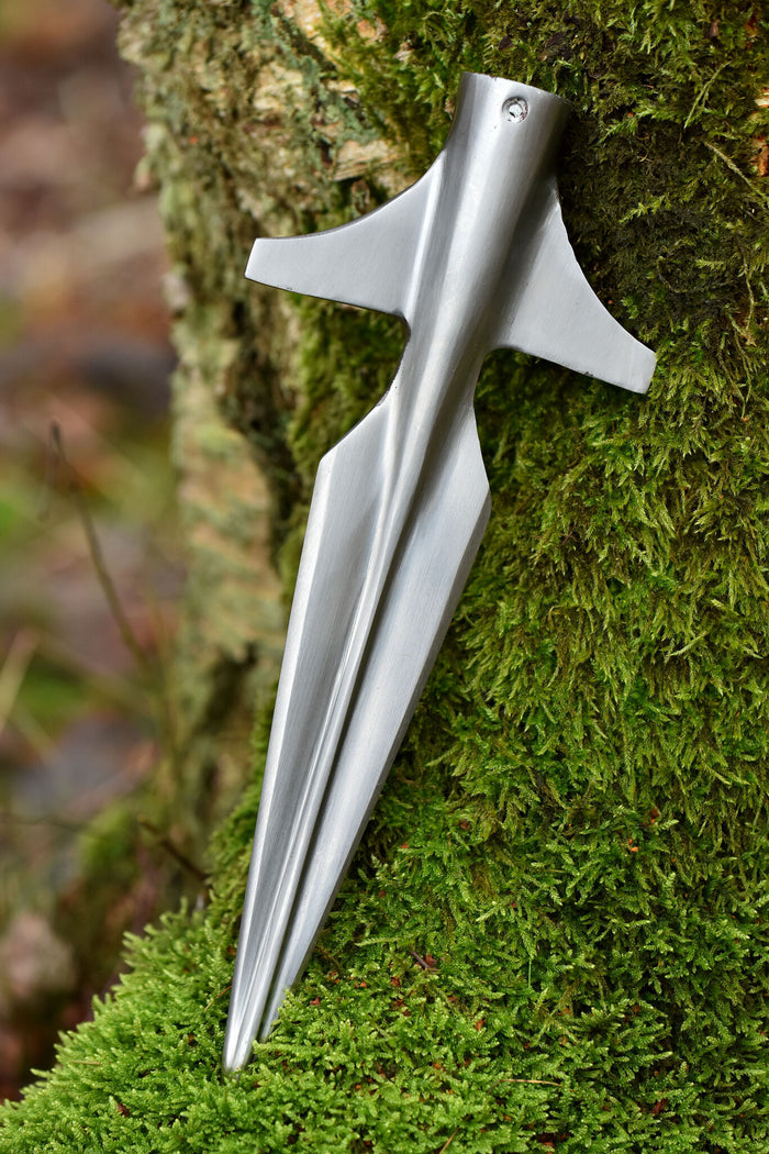 Early Medieval Winged Spearhead, approx. 28.5 cm, semi-sharp