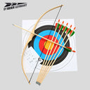 Set da tiro con l’arco per bambini Gambler, 30", 8–10 libbre