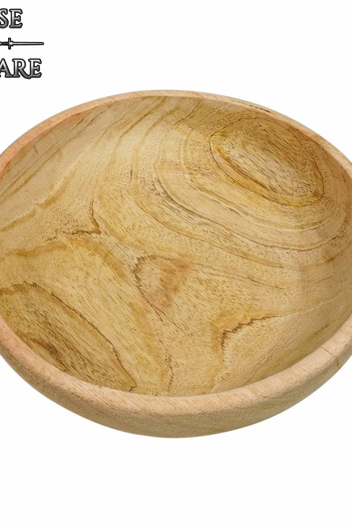 Wooden Viking bowl, 20 cm