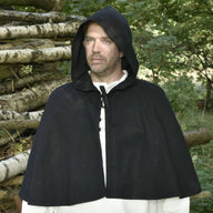 Chaperon Medieval Oswell, Preto